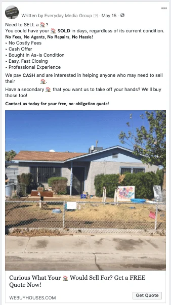 Social Media Facebook Ads For Real Estate Investors
