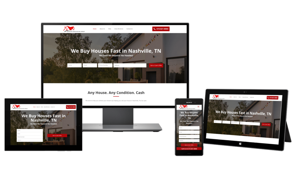 real estate investor website custom design and real estate investor templates