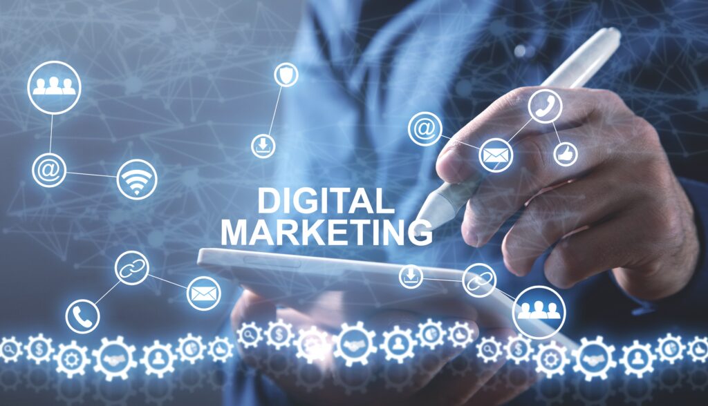 Digital marketing team managing SEO campaigns for Wilmington businesses